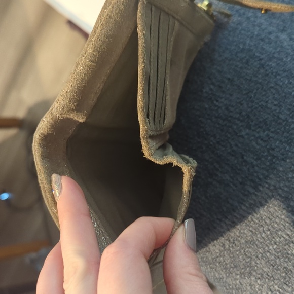 Fossil Fold Wallet in Metallic Light Gold/Tan - Picture 8 of 11